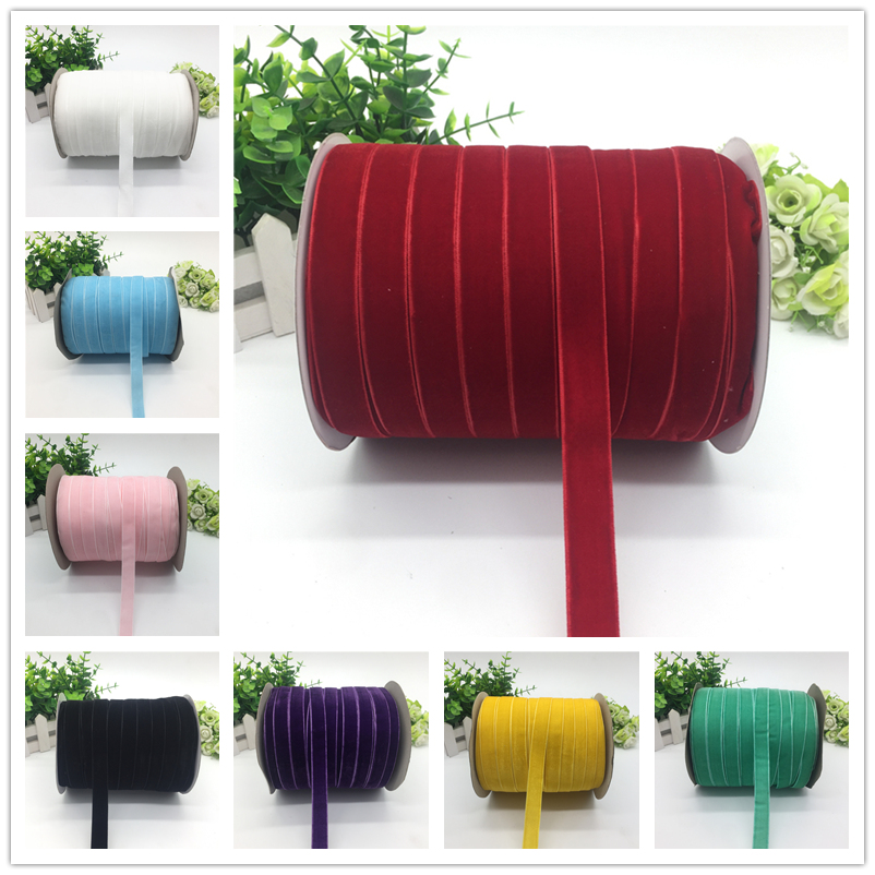 Velvet Ribbon Roll - 5 ярдов, 5/8 дюйма (15 мм)