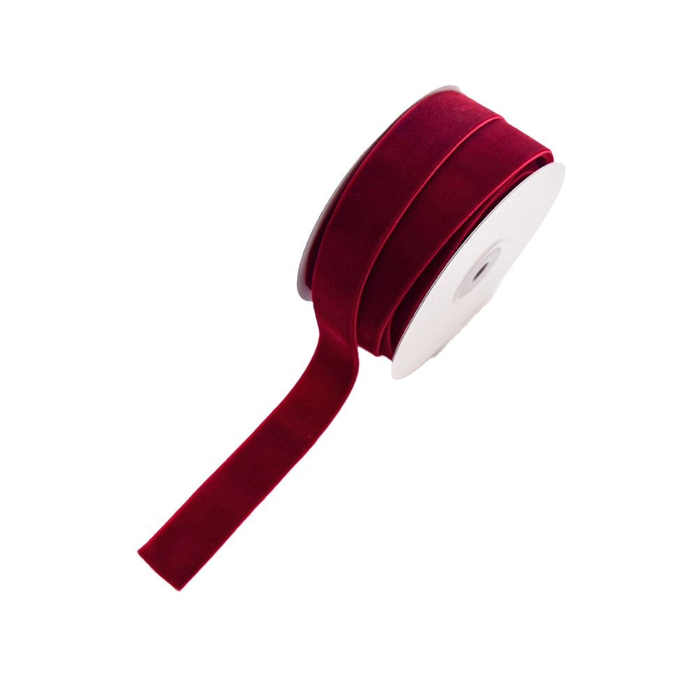 Velvet Ribbon Roll - Рулон тканевой ленты длиной 10 м