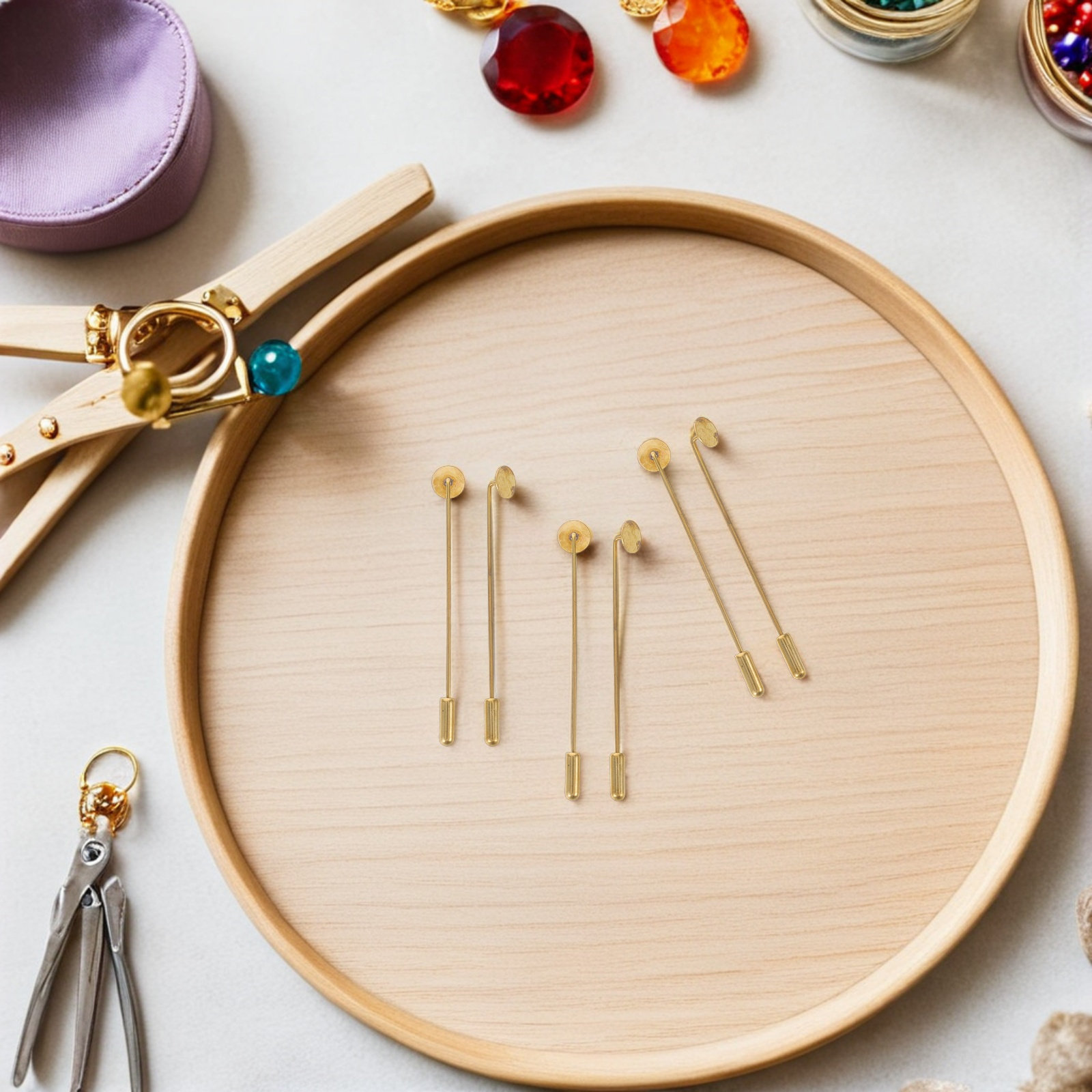 Медные заготовки для значков,  – обзор и цена Embroidery Craft
