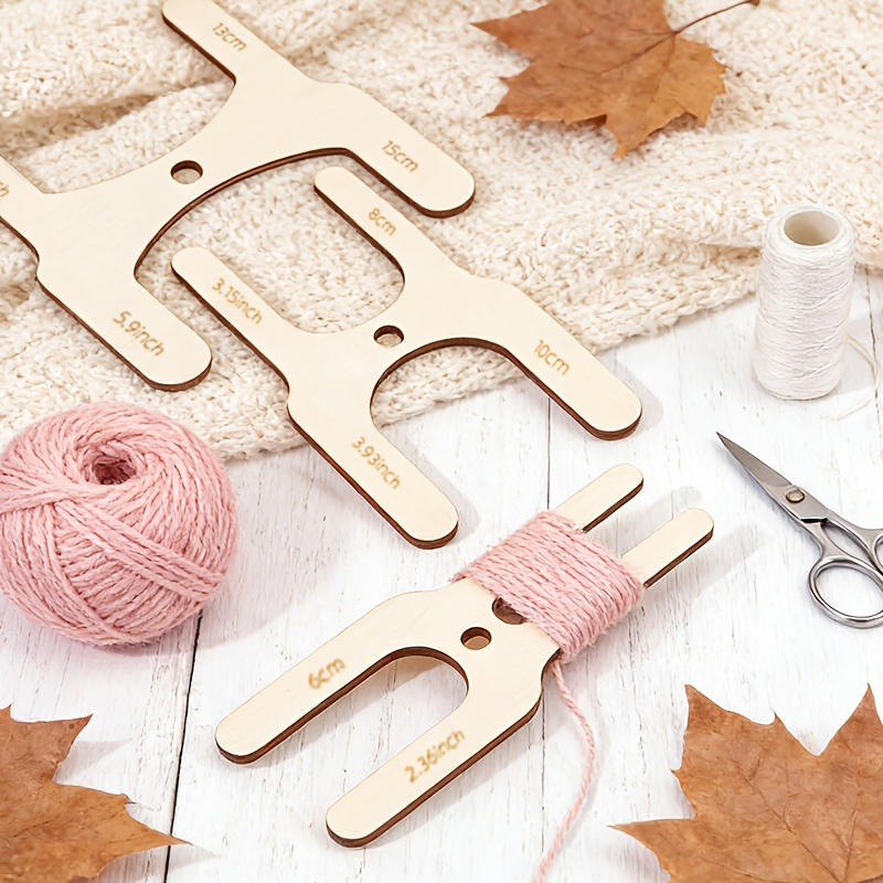 Набор из 4 деревянных инструме – обзор и цена Pom Pom Maker Tool