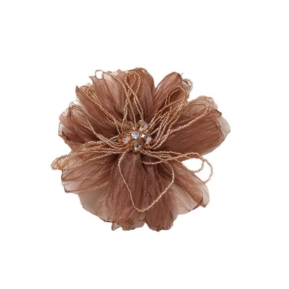 Цветочная нашивка из органзы,  – обзор и цена Applique Patch Flower